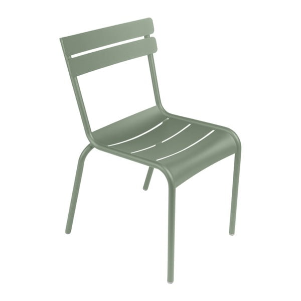 Šedozelená zahradní židle Fermob Luxembourg