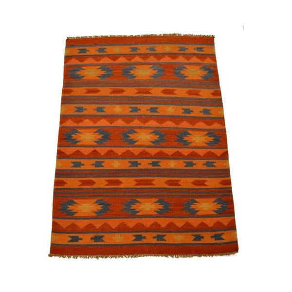 Ručně tkaný koberec Kilim Nirav, 140x200cm