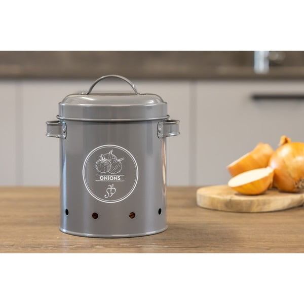 Ocelová dóza na cibuli a česnek Secret Du Potager – Esschert Design-image-4