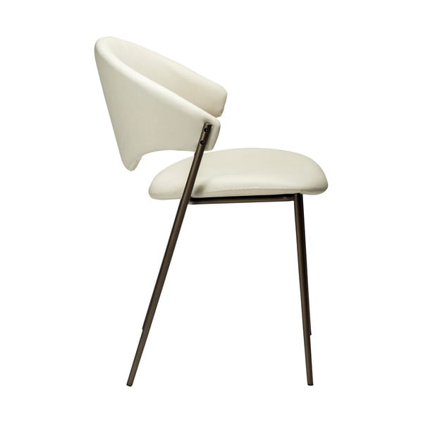 Slonovinová jídelní židle z imitace kůže Zone – DAN-FORM Denmark-image-2