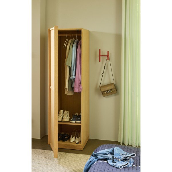 Skříňka v dekoru dubu v přírodní barvě 50x181x55 cm Kura – Hübsch-image-1
