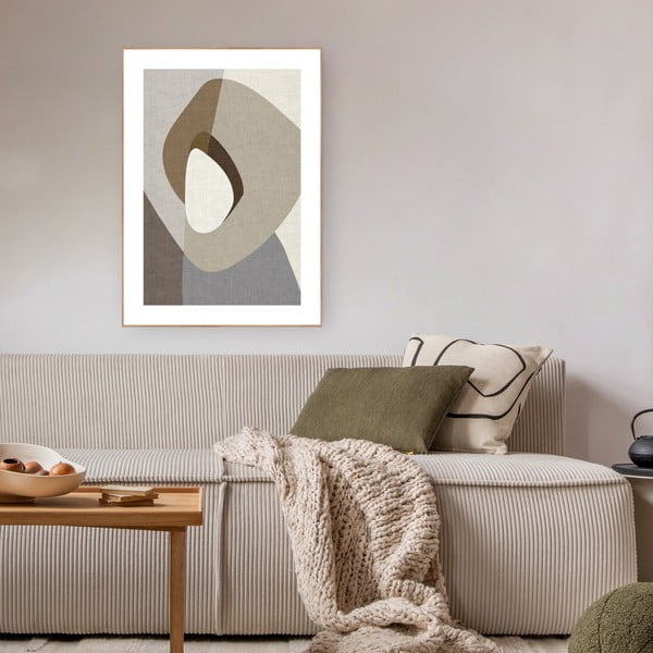 Obraz 70x100 cm Picasa Greige – Malerifabrikken-image-1