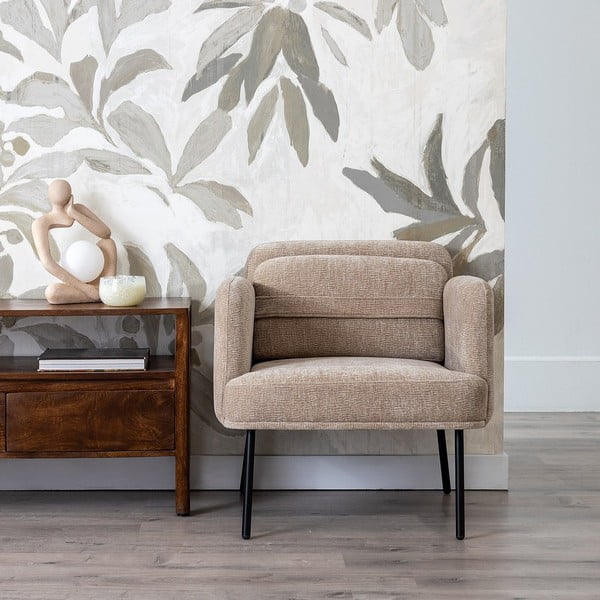 Zelené žinylkové křeslo Bind – Ixia-image-1