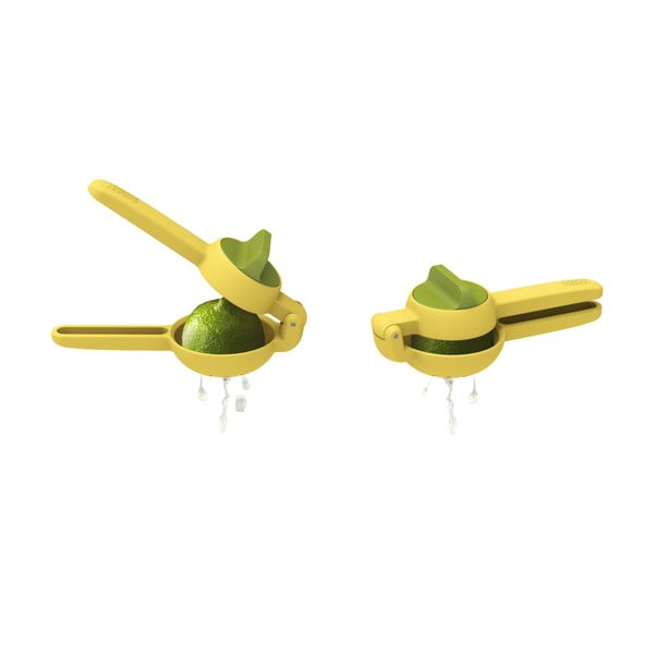 Žluto-zelený ruční odšťavňovač Joseph Joseph JuiceMax-image-2