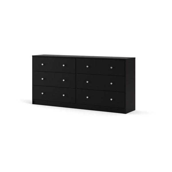 Černá komoda Tvilum May, 143 x 68 cm-image-3