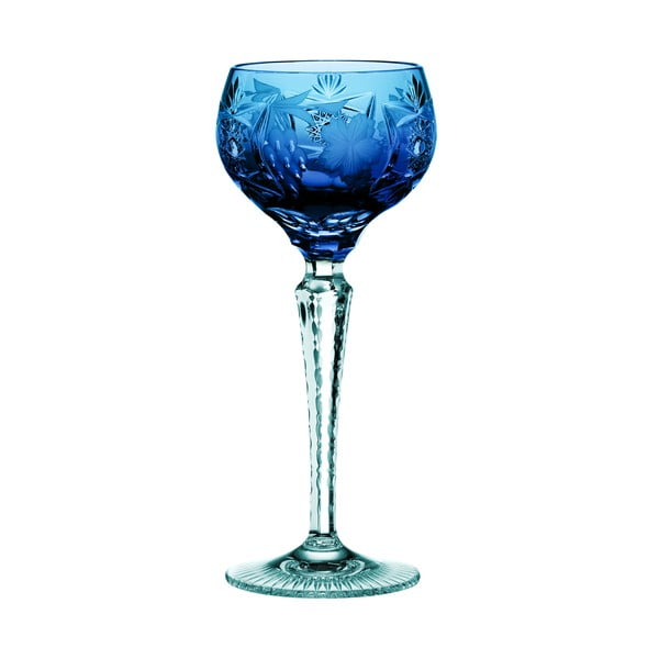 Modrá sklenice na víno z křišťálového skla Nachtmann Traube Wine Hock Cobalt Blue, 230 ml