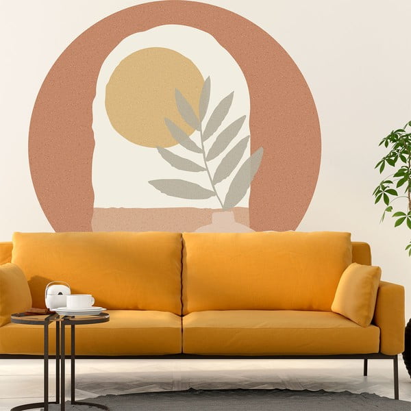 Samolepka na zeď 120x120 cm Sunrise and Olive Branch – Ambiance-image-1