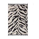 Černobílý koberec 133x190 cm Esra Zebra – Flair Rugs