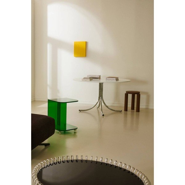 Kovový kulatý jídelní stůl ø 130 cm Chipley – Jotex-image-4