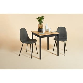 Set jídelního stolu Sydney a dvou jídelních židlí Lissy – Bonami Essentials