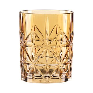 Oranžová sklenice na whisky z křišťálového skla Nachtmann Highland Amber, 345 ml