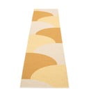 Okrově žlutý vnitřní a venkovní běhoun 70x270 cm Hill Ochre Pale Yellow – Pappelina