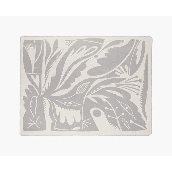 Světle šedá deka 165x200 cm Lino – noo.ma-image-4