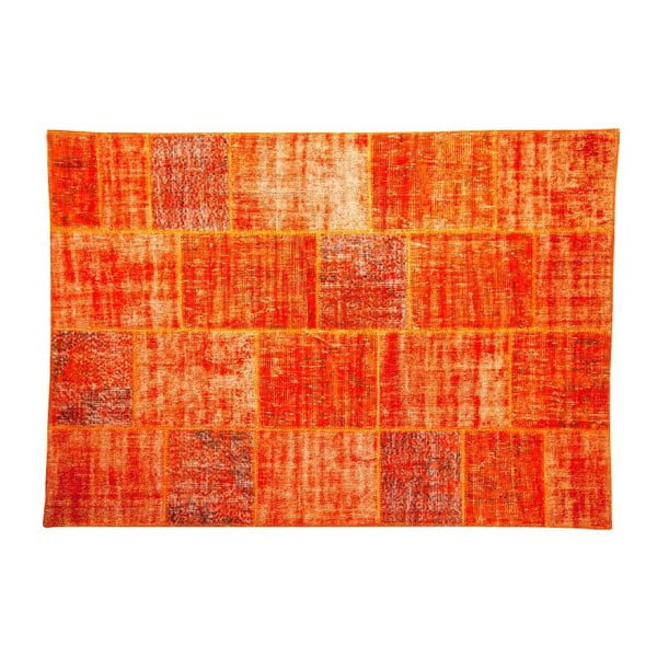Vlněný koberec Allmode Orange, 150x80 cm