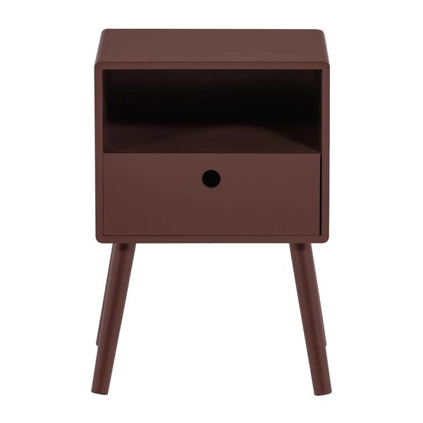 Vínový noční stolek z MDF Ozzy – WOOOD-image-2