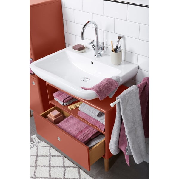 Červená skříňka pod umyvadlo Tom Tailor Color Bath-image-3