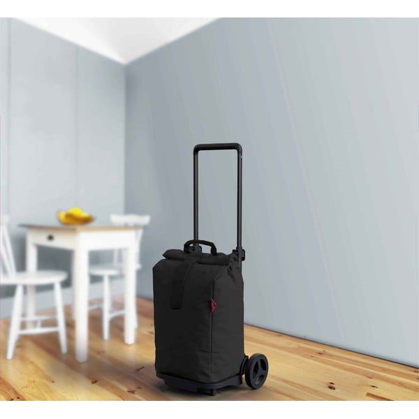 Černý nákupní vozík Vileda Gimi, 50 l-image-1