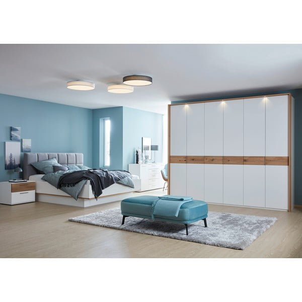 Bílé LED stmívatelné stropní svítidlo Pina – Fischer & Honsel-image-1