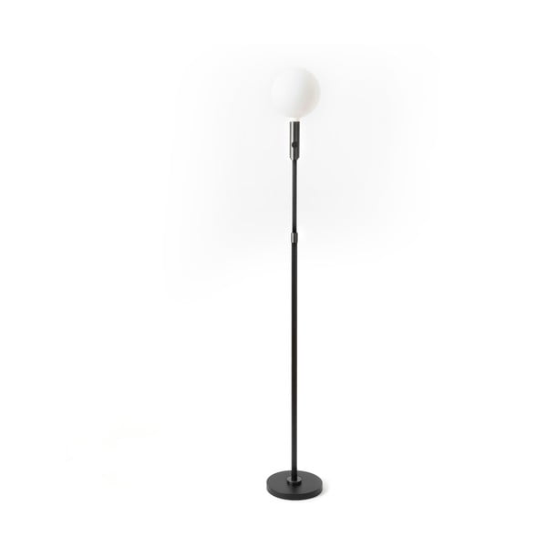 Tmavě šedá stmívatelná stojací lampa (výška 170 cm) Poise – tala