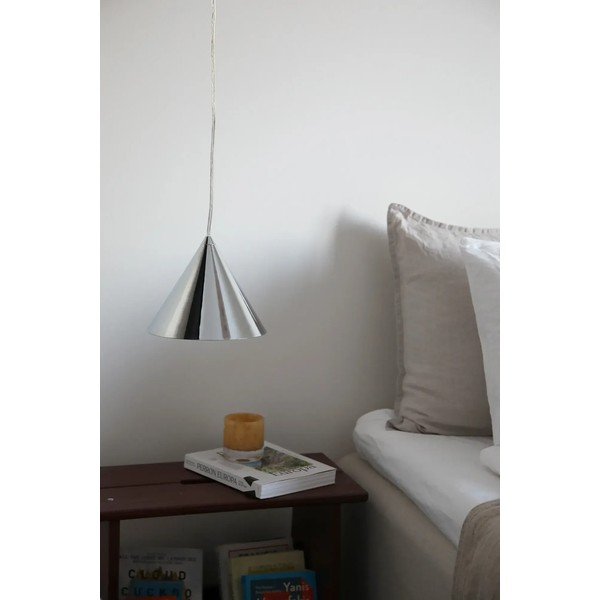 Kovové závěsné svítidlo ve stříbrné barvě s kovovým stínidlem ø 19 cm Tip – Markslöjd-image-1