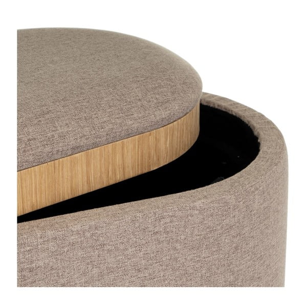 Béžový taburet – Casa Selección-image-1