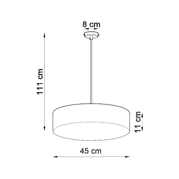 Černé závěsné svítidlo Atis – Sollux-image-4