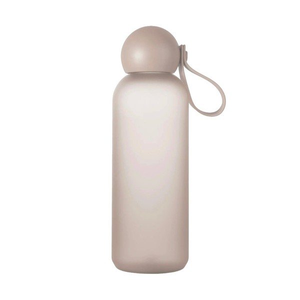 Béžová cestovní lahev z recyklovaného plastu 650 ml Tom – Sagaform