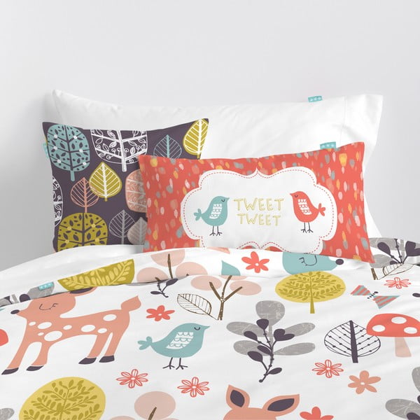Dětské bavlněné povlečení Moshi Moshi Woodland, 140 x 200 cm-image-1