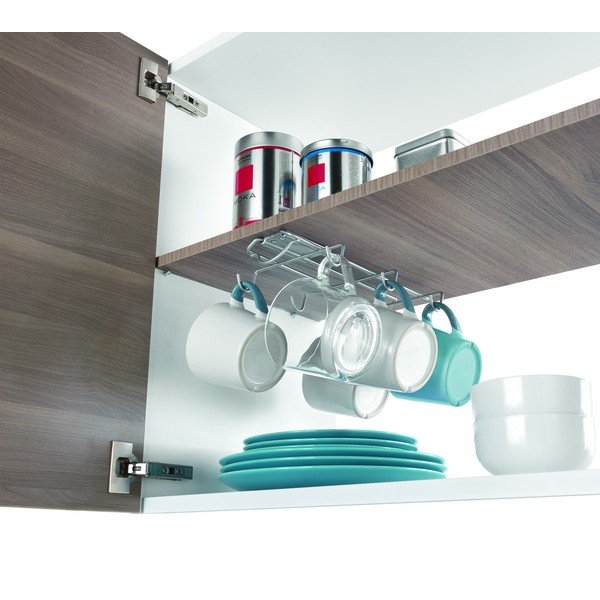 Závěsný držák na hrnky z nerezové oceli Metaltex Slide-image-1