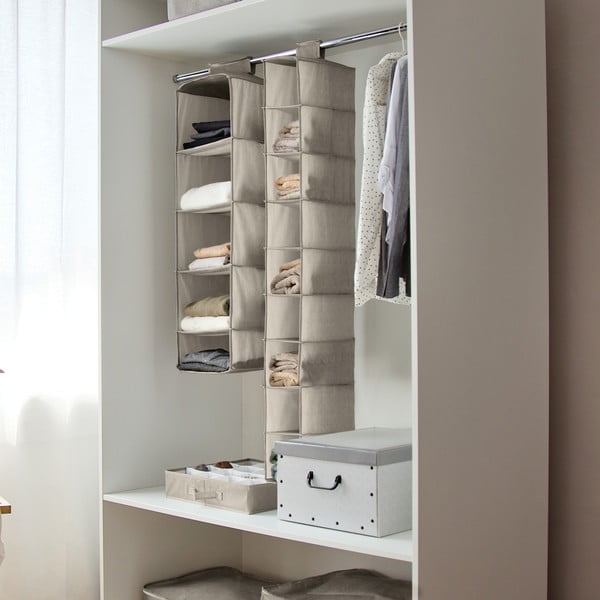 Závěsný látkový organizér do skříně Nancy – Compactor-image-1