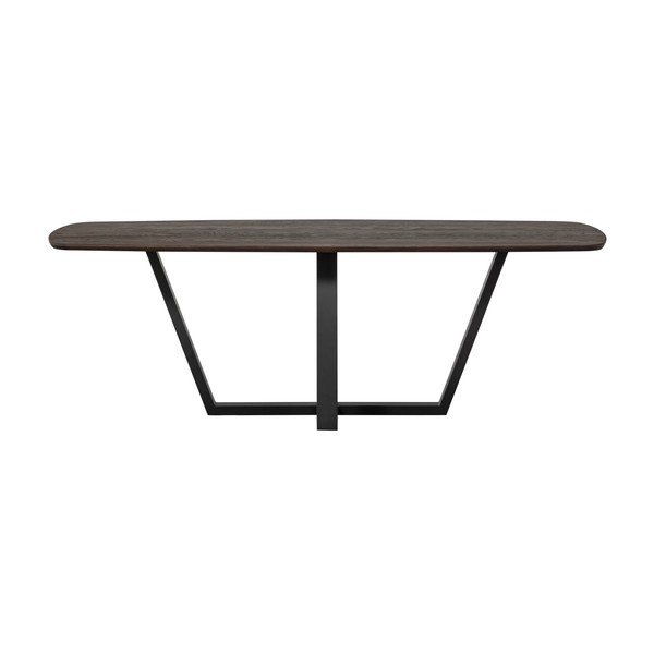 Jídelní stůl s deskou z dubového dřeva 100x220 cm Tablo – WOOOD