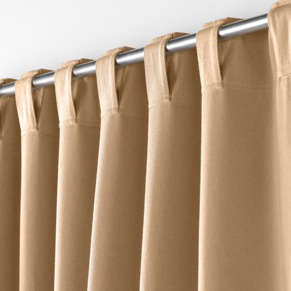 Světle hnědý závěs 140x240 cm Mistraline – douceur d'intérieur-image-2