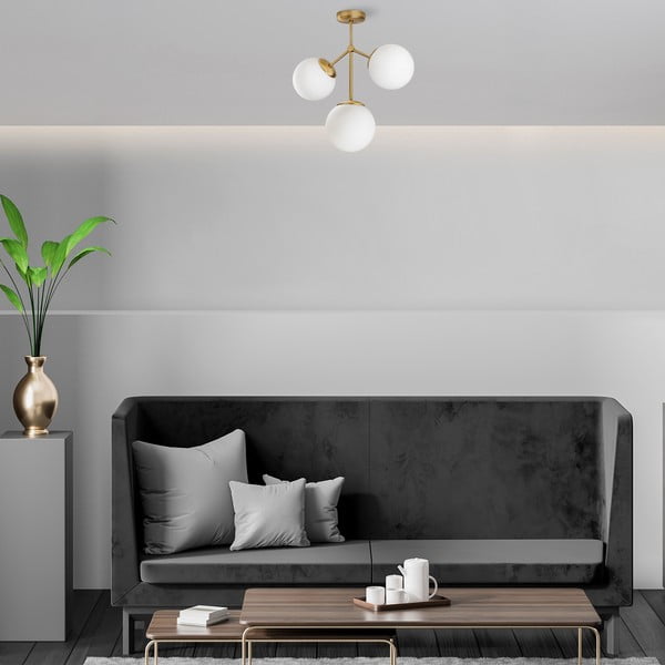 Stropní svítidlo pro 3 žárovky Opviq lights Damar-image-1