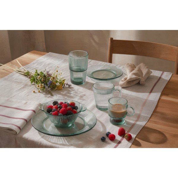 Zelená skleněná miska 450 ml Verde – Orion-image-1