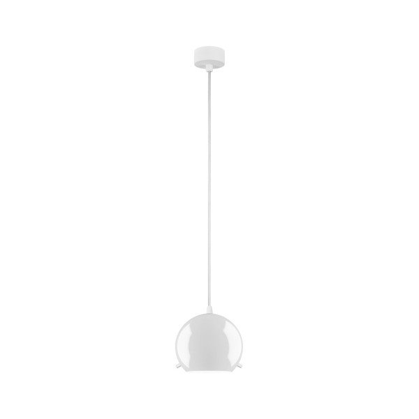 Bílé lesklé závěsné svítidlo Sotto Luce Myoo