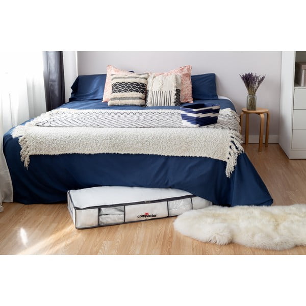 Vakuový látkový plastový úložný box pod postel 105x45x15,5 cm Life – Compactor-image-1