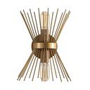 Nástěnné svítidlo ve zlaté barvě Kirpi – Opviq lights