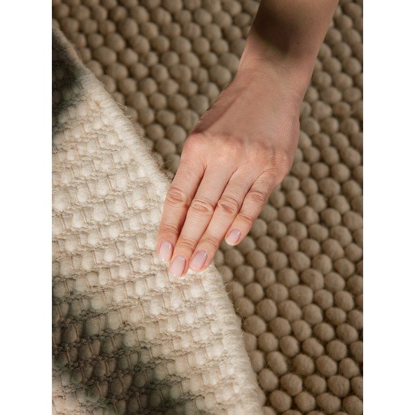 Ručně tkaný vlněný kulatý koberec v přírodní barvě ø 200 cm Richmond Diana – Ted Baker-image-4