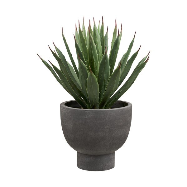 Umělá květina (výška 41 cm) Agave – House Nordic