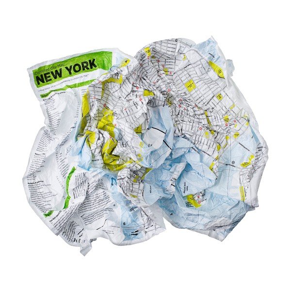 Zmačkaná cestovní mapa Palomar New York-image-2