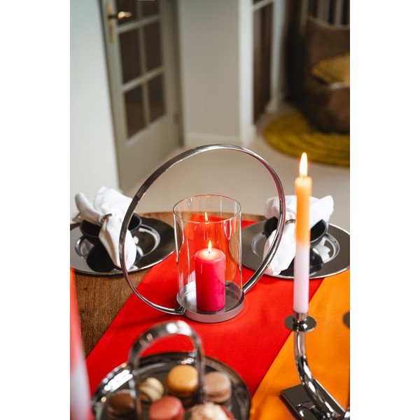 Kovový svícen na čajovou svíčku Elana – Zilverstad-image-2