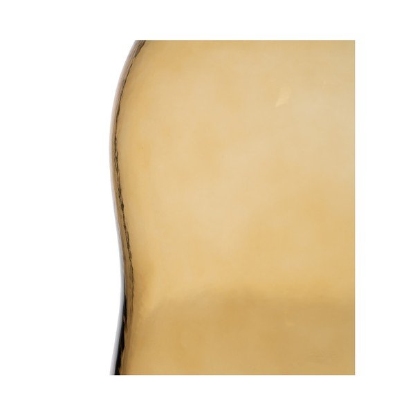 Okrově žlutá skleněná váza (výška 35 cm) Amber – Ixia-image-2