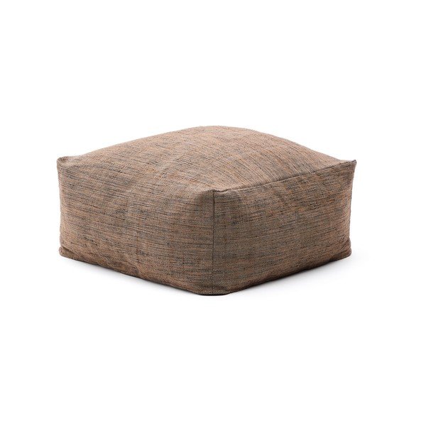 Oranžový/v přírodní barvě taburet Vedell – Kave Home