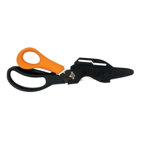Plně kalené víceúčelové nůžky Fiskars Solid Cuts+More-image-2