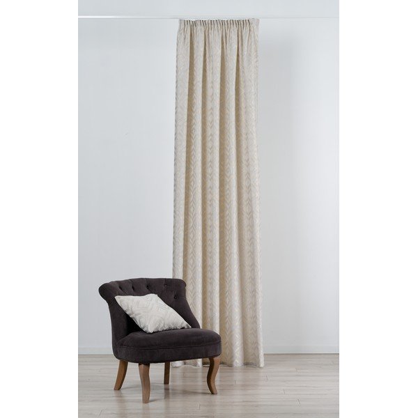 Krémový závěs 140x245 cm Giuseppe – Mendola Fabrics-image-3
