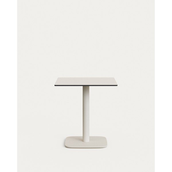 Kovový zahradní jídelní stůl 68x68 cm Dina – Kave Home-image-4