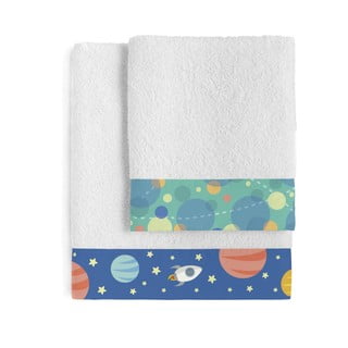 Set osušky a ručníku Happynois Astronaut