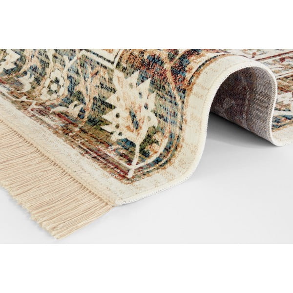 Žlutý koberec s příměsí bavlny Nouristan Modern Belutsch, 95 x 140 cm-image-2