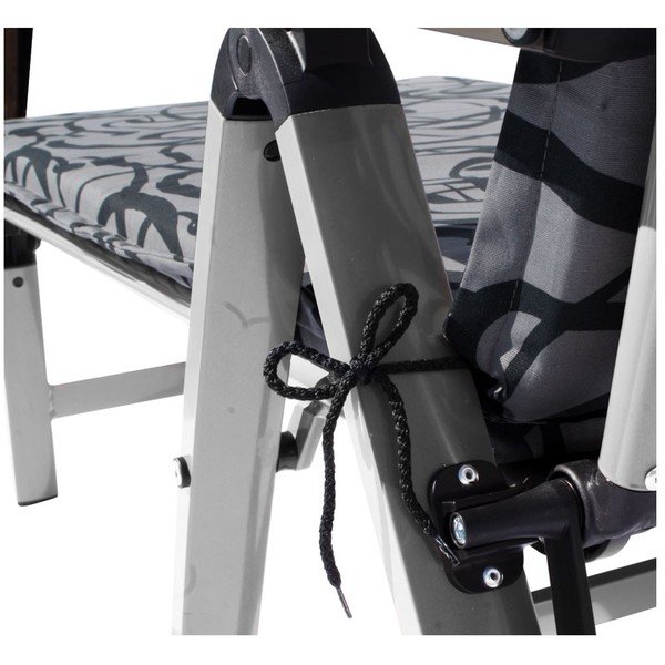 Černé kovové zahradní lehátko Ass Comfort - Sun Garden-image-1