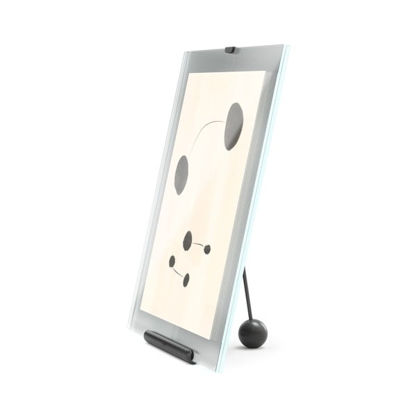 Černý skleněný stojací rámeček 26x30,5 cm Flute – Umbra-image-4